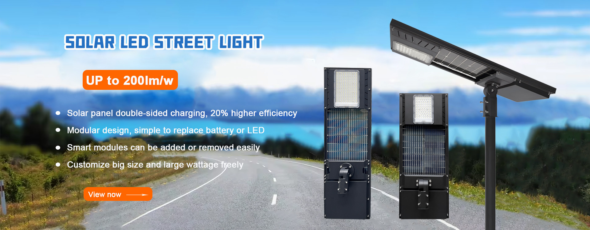 Qualité Réverbères solaires tout en un usine