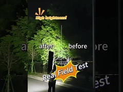 180lm/W Ip65 intégré tout en un LED lumière solaire de rue grand projet décoration prix modernes