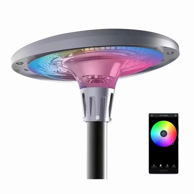 Lumières solaires de jardin résidentiel 1200w RGB