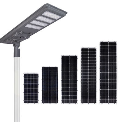 Éclairage de rue solaire à LED extérieur de 60W avec fonction d'allumage automatique 180LM/W