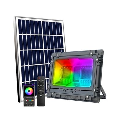 Ip65 LED lumière solaire de crue couleur de charge RGB murale montée lampes de sécurité solaire