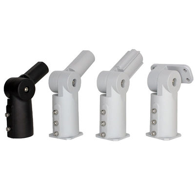 Adaptateur de lampe de rue LED métallique rotatif