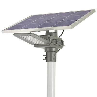 Éclairage de rue solaire à LED intégré de 40W avec panneau solaire au silicium polycristallin