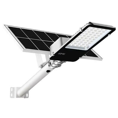50w ingénierie intelligent intelligent lumière solaire de la rue pour le contrôle à distance du paysage