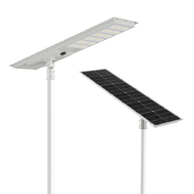 Lampadaire solaire à LED autonome avec batterie au lithium pour ville intelligente, pour application routière