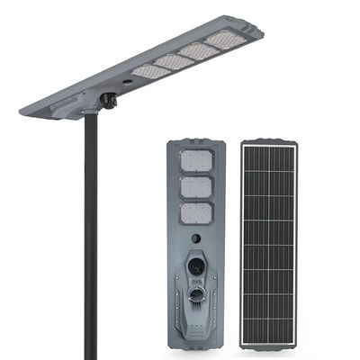 Contrôle intelligent de la lumière La lumière solaire de rue avec caméra et batterie au lithium fer phosphate 75Ah