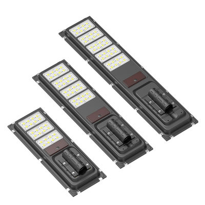 Lampe solaire de rue avec détecteur de mouvement 6m et LED tout-en-un pour jardin et maison