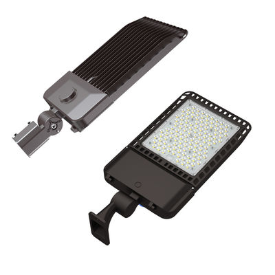 100W 150W 200W LED Shoebox lumière en alliage d'aluminium moulé sous pression Parking réverbères