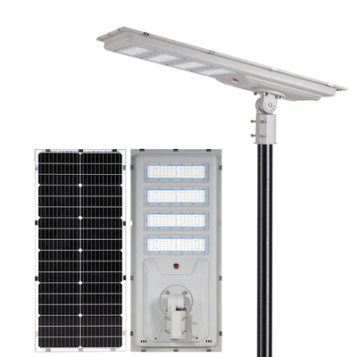 Lampadaire solaire à LED commercial jardin extérieur éclairage capteur de mouvement route en option