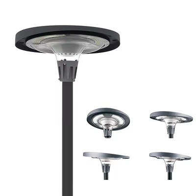 Rgb Changing Color UFO Solar Powered Led Gate Light Garden Light