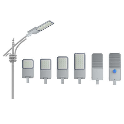 Lampadaire LED extérieur en aluminium de haute qualité, 100W 200W 300W, éclairage routier intelligent IP66 IK08